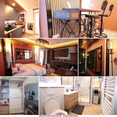 Luxury Studio, Rez De Chaussee, Parking Prive Video Surveillance, Canape Haute Qualite Convertible Couchage 2 Personnes, Centre Ville Proche, Restaurant, Boulangerie 2 Minutes A Pied, Terrasse - 800Metre Carre De Terrain - Gere Par Presta-Zen'Service 베르됭쉬르뫼즈 외부 사진
