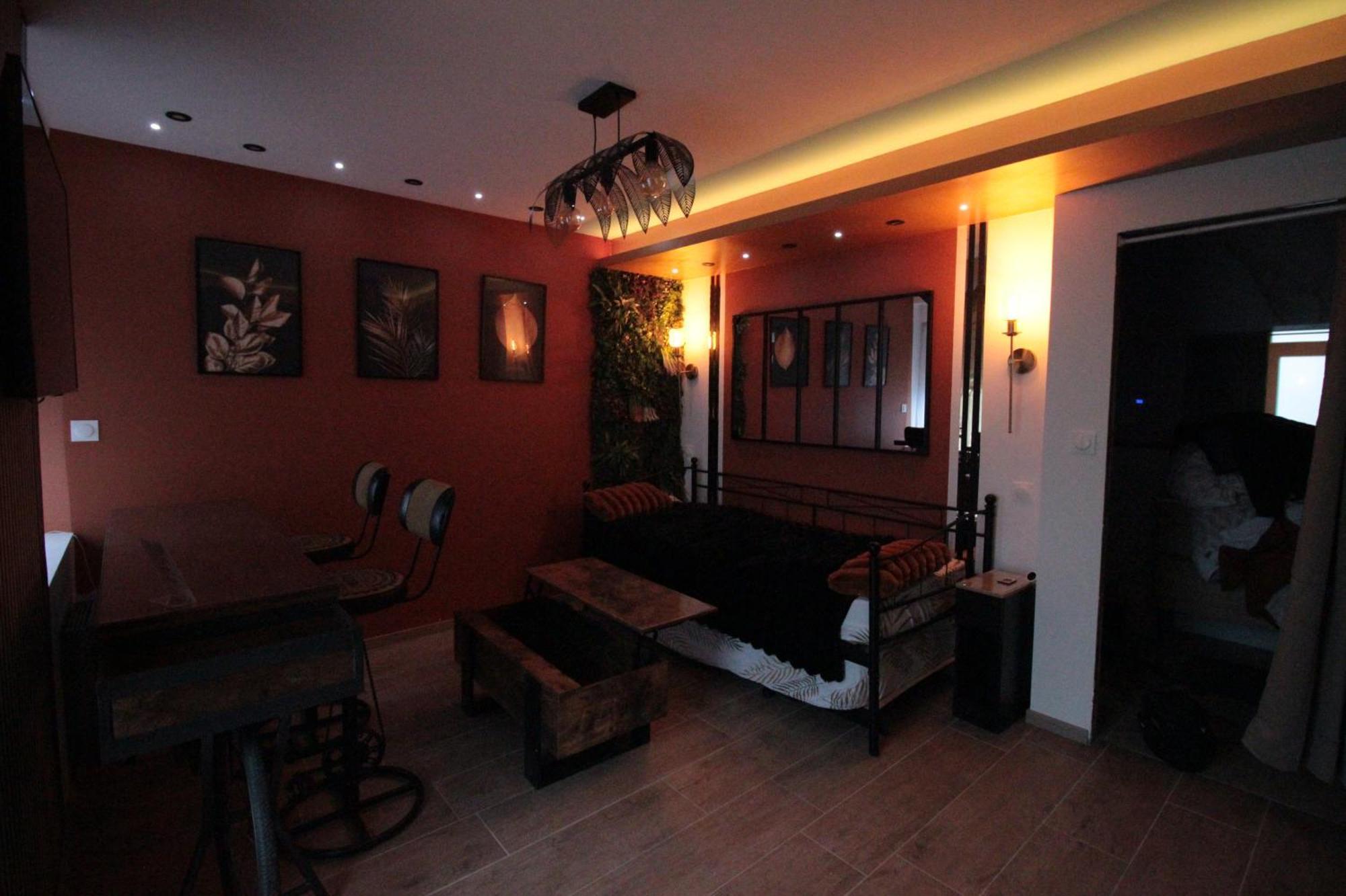 Luxury Studio, Rez De Chaussee, Parking Prive Video Surveillance, Canape Haute Qualite Convertible Couchage 2 Personnes, Centre Ville Proche, Restaurant, Boulangerie 2 Minutes A Pied, Terrasse - 800Metre Carre De Terrain - Gere Par Presta-Zen'Service 베르됭쉬르뫼즈 외부 사진